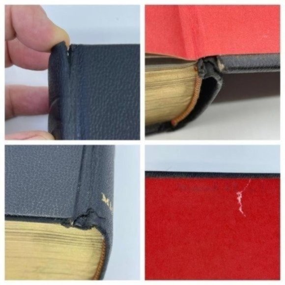 Vintage Michelangelo Edition King James Version Holy Bible 1965 Book - Picture 13 of 13